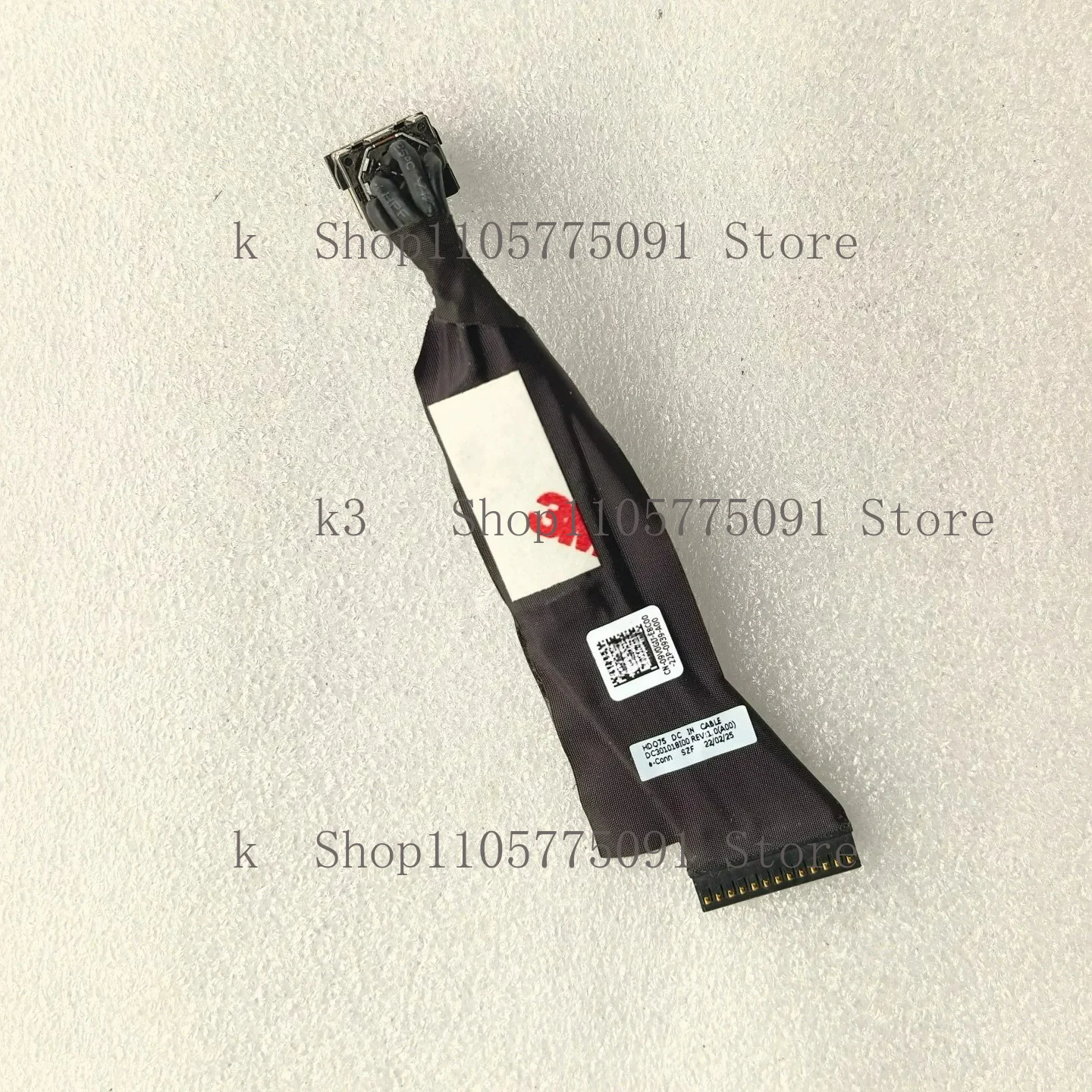 New DC Power Jack Charging Port for Dell Alienware M17 R5, Part Number: 09V0GD