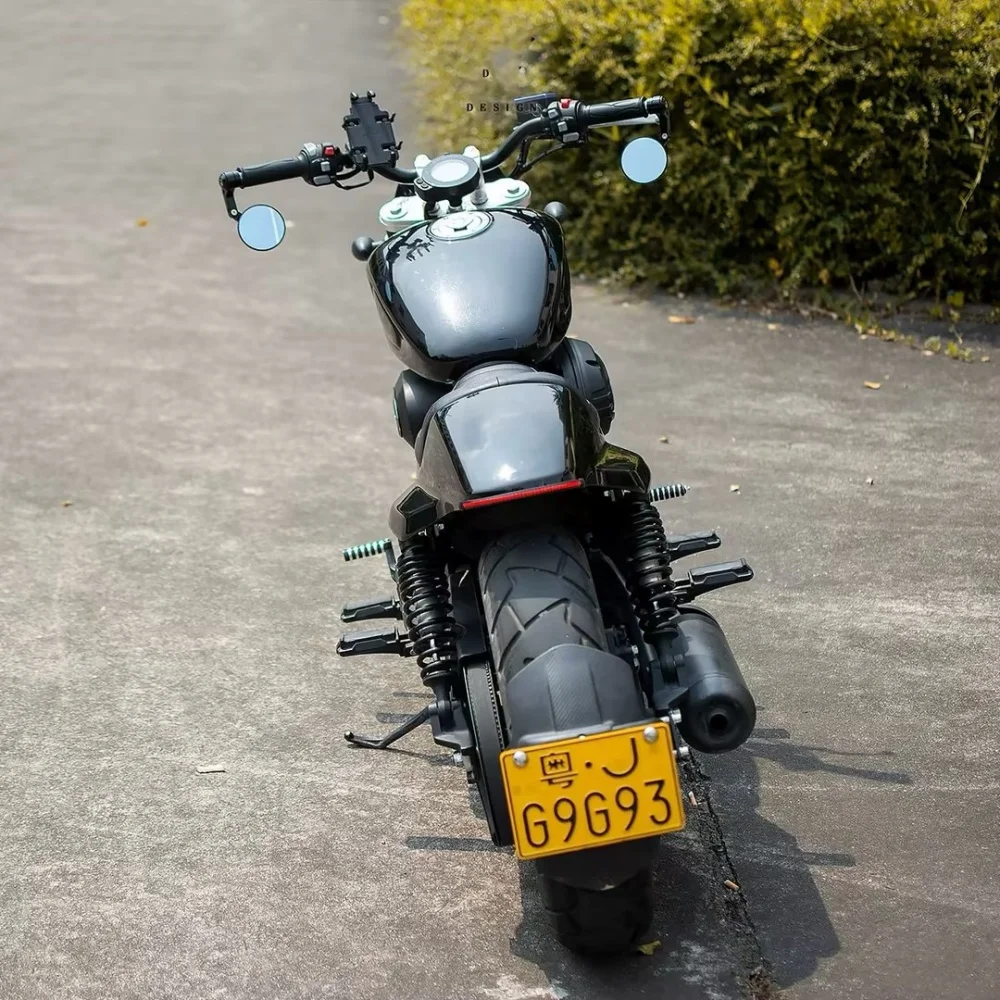 FOR KEENAY V-CRUISE 125 V 302 C Modified Single Rider Hump Seat Rear Mudguard Flowing Tail Light Complete Accessories