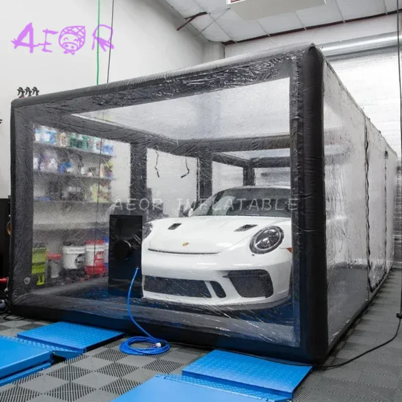 Customized color inflatable garage tent outdoor inflatable car air tent inflatable car garage