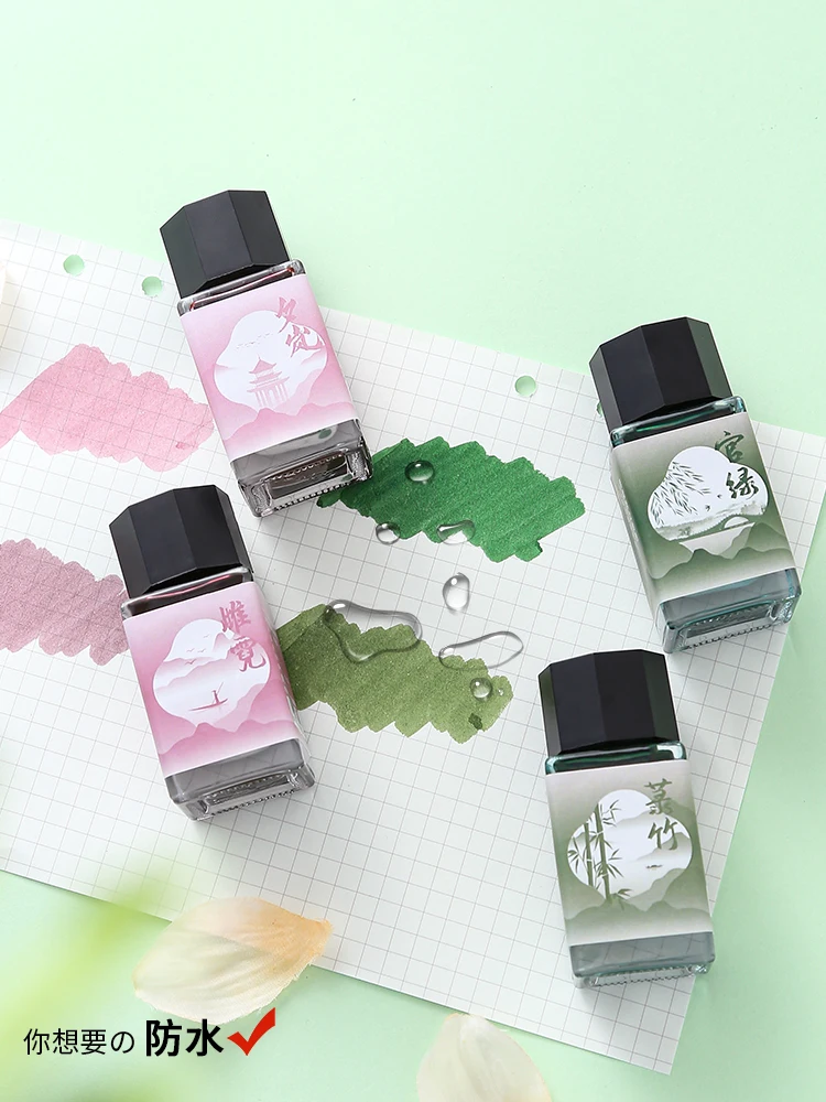 National Color Series ,waterproof Ink, Pen, Light Color Dip, Water Pen, Color Pigment Ink For Drawing Lines