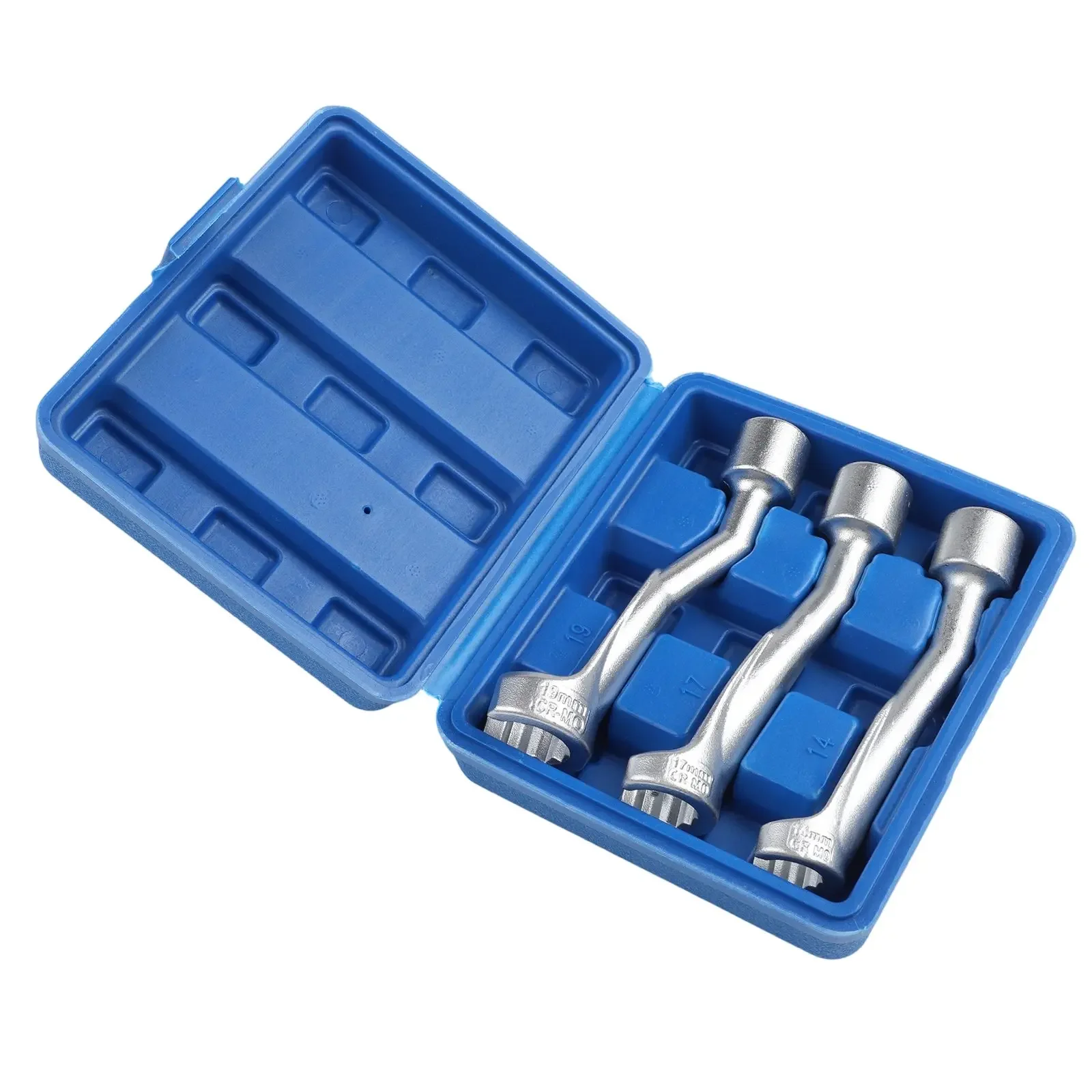 Open End Wrench 1 2in Drive Garage Repair Chrome-plated Heads Oxidation-resistant Coating 12.5mm Square Adaptor