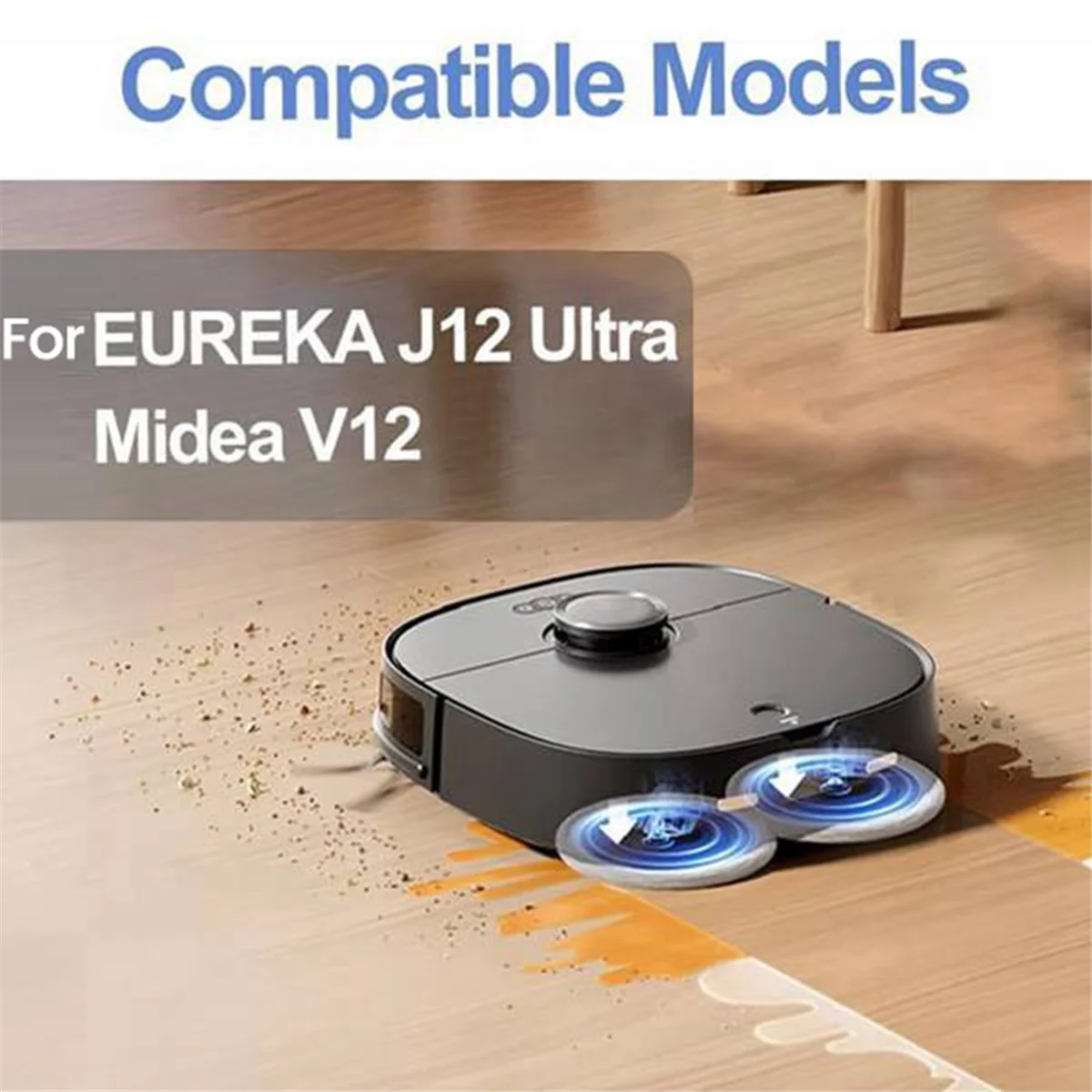 أكياس الغبار لملحقات المكنسة الكهربائية الروبوتية Eureka J12 Ultra، استبدال قطع غيار كيس النفايات