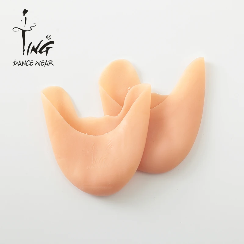 

Chen Ting Ballet Dance Practice Soft Silicone Pointe oe Toe Cap Adult Footwear Protection Cover for Ballet Pointe oes