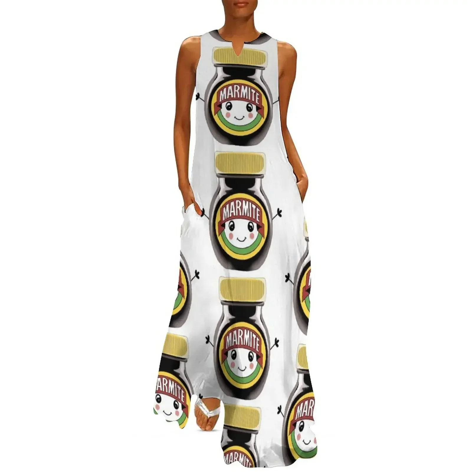 

Marmite Cutie Long Dress womans clothing evening dresses ladies bandage dress Women's summer dress