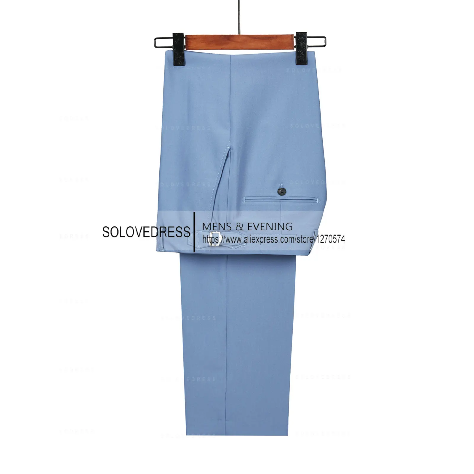 ( Jacket + Vest + Pants )Suits for Mens Casual Business Suit High-end Social Formal Suit 3 Pcs Set Groom Wedding Men