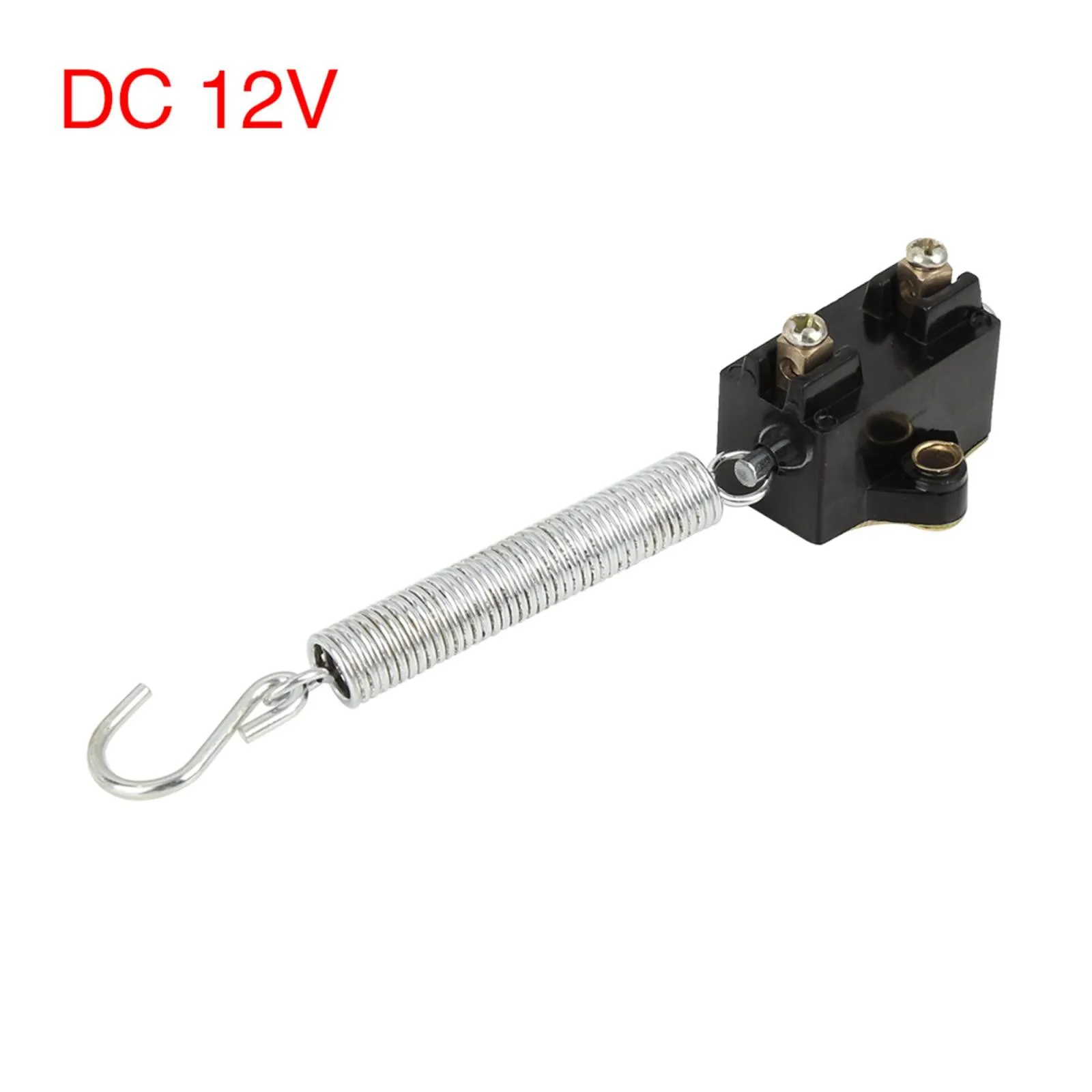 Universal DC 12V Car Brake Light Switch Spring Hook Normally Open Pull to Make