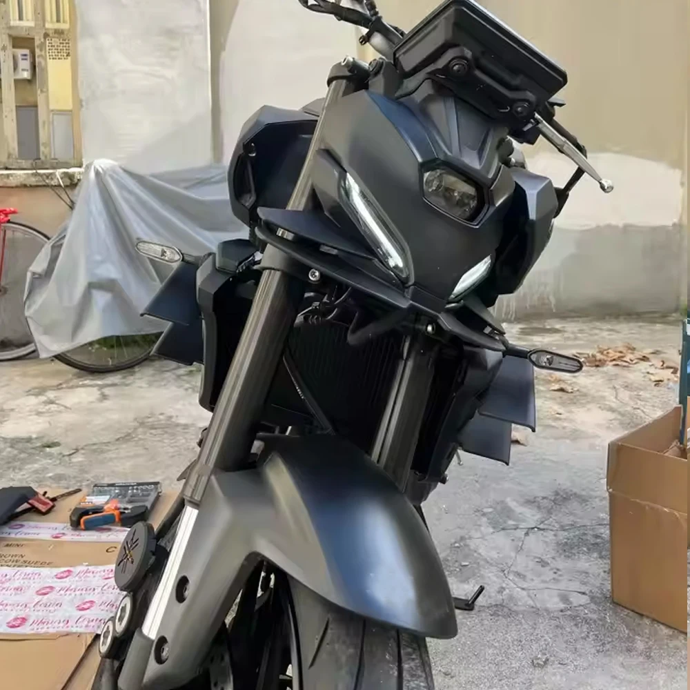 2025 MT07 Winglet For Yamaha MT-07 2026 MT 07 Side Panel Wing Deflector Front Aerodynamic Fixed Spoiler Fairing Accessories Moto - view 4
