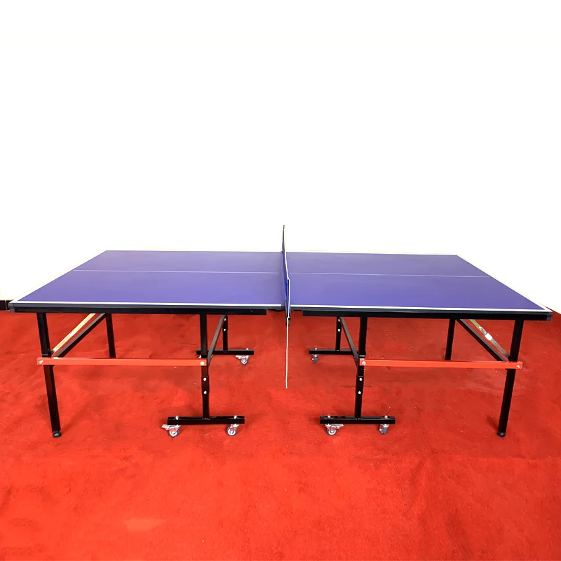 

Factory Wholesale Mini 16mm Foldable MDF Table Tennis Table Indoor Kids' Pingpong Table for Training