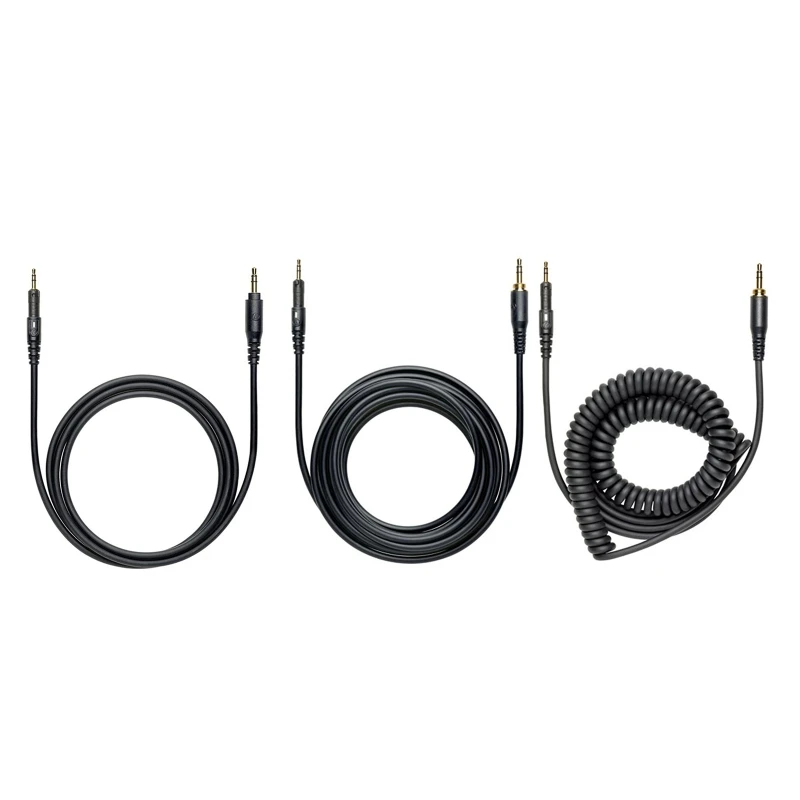 3.5mm Extended Headphone Cable Compatible with ATH M50X M40X Earphone Lines 3.5mm Auxiliary Cable Replacement Cables