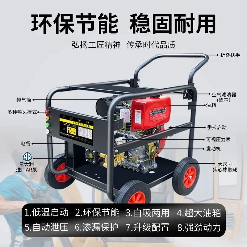 high pressure car washing machine high power cleaning machine commercial industrie