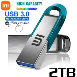 Xiaomi USB 3.0 Flash Drive High Speed Pen Drive 2TB 1TB USB Memory Stick Waterproof Flash Pendrive Metal Disk For Table PC