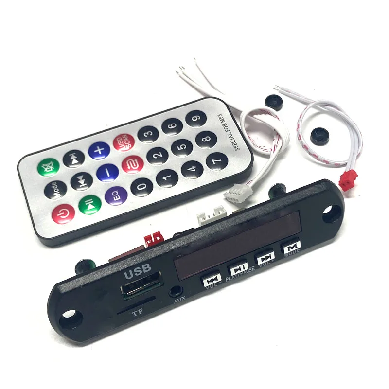 12V Lossless Decoder Board WAV+WMA+MP3 Decoder Board Lossless Super APE Small Memory Card TF MP3