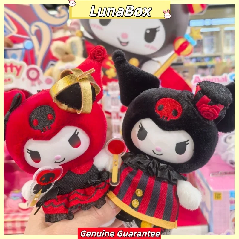 

Otiginal Kuromi Poker Kingdom Series Vinyl Blind Box Kawaii Plush Pendant Figure Doll Sanrio Kuromi Mystery Box Trendy Toy Gift