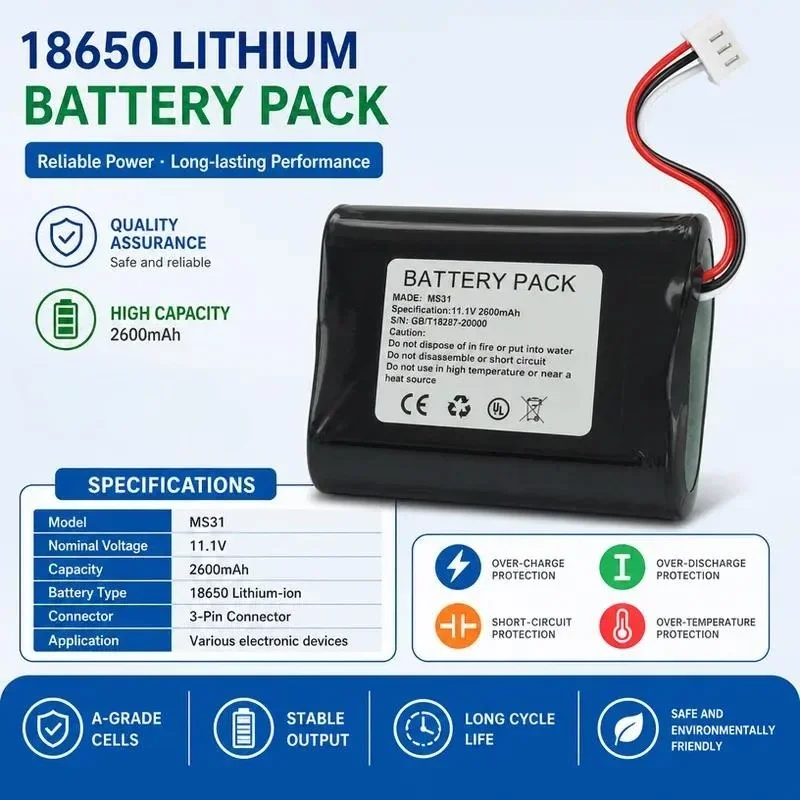 [NEW]  Replacement Battery for MDK Myticon MS31 MI23 Syringe Pump Compatible with Medical Infusion Device Power Supply