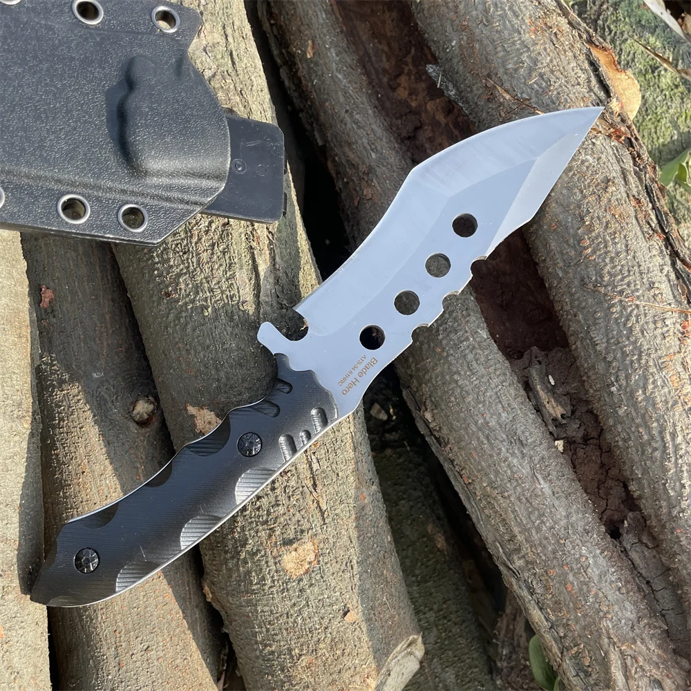 Full-tang High Quality ATS-34 Blade Hunting Tactical Knife Wilderness Camping Tools Self Defense Daily EDC Survival Knives