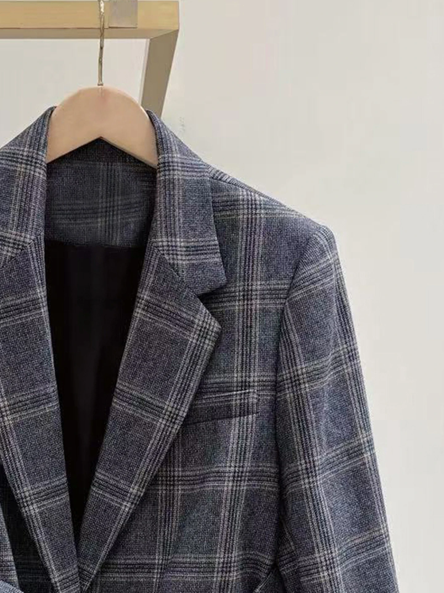 

M Home Southern Oil High End Women's Cheered Suit Jaet Belted Casual Autumn Winter Vintage Women's ort Outerwear