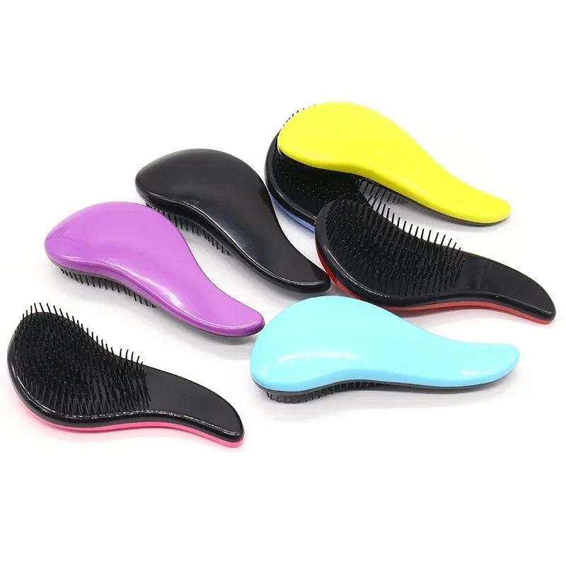 1pc New Detangling Hair Brush Handle Anti-static Tangle Comb Shower Massage Comb Smooth Salon Hairdressing