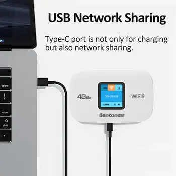Benton Odemčený MiFi WiFi6 Mobilní 3G 4G Router se slotem pro SIM kartu 2.4G 150M Přenosný WiFi cestovní router pro Asii, Evropu, Afriku 8 nejlepší prodej odemknout zařízení Zong 4G - №2