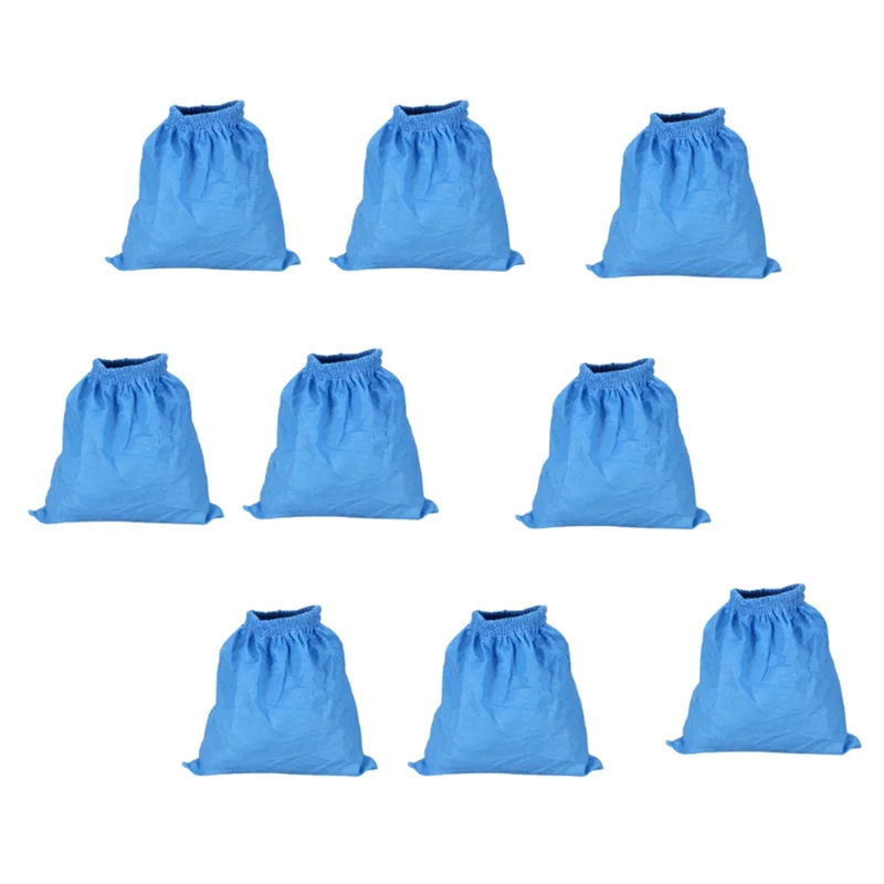 A74X-9Pcs أكياس تصفية النسيج ل Karcher MV1 WD1 WD2 NT18 ، NT20 مكنسة كهربائية كيس مرشح أجزاء المكنسة الكهربائية غطاء مرشح