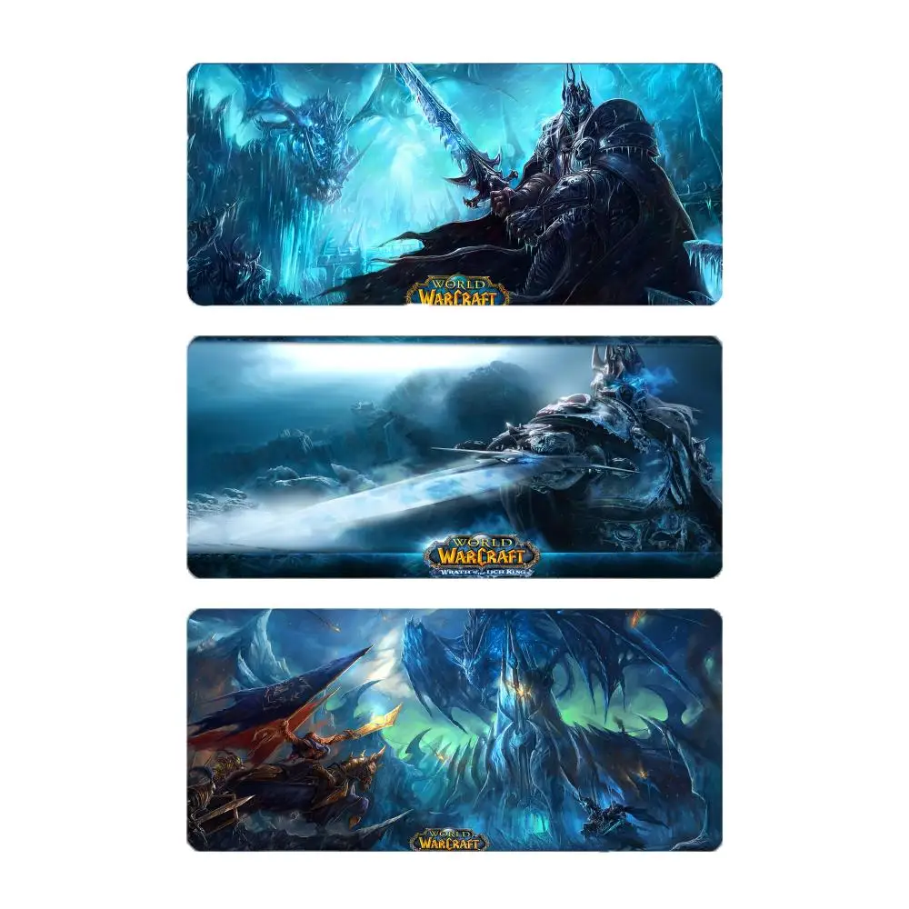 Game MMORPG World of Warcraft Mouse Pad Mousepad Large Gaming LockEdge Thickened PC Table Desk Mat