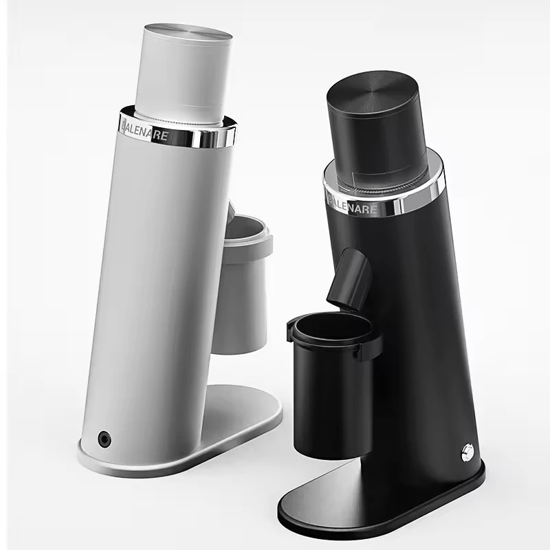 CAFOVO G63D مطحنة حبوب القهوة الكهربائية 63 لدغ مخروطي جرعة واحدة مطحنة الاسبريسو مع صانع طحن القهوة بيلو