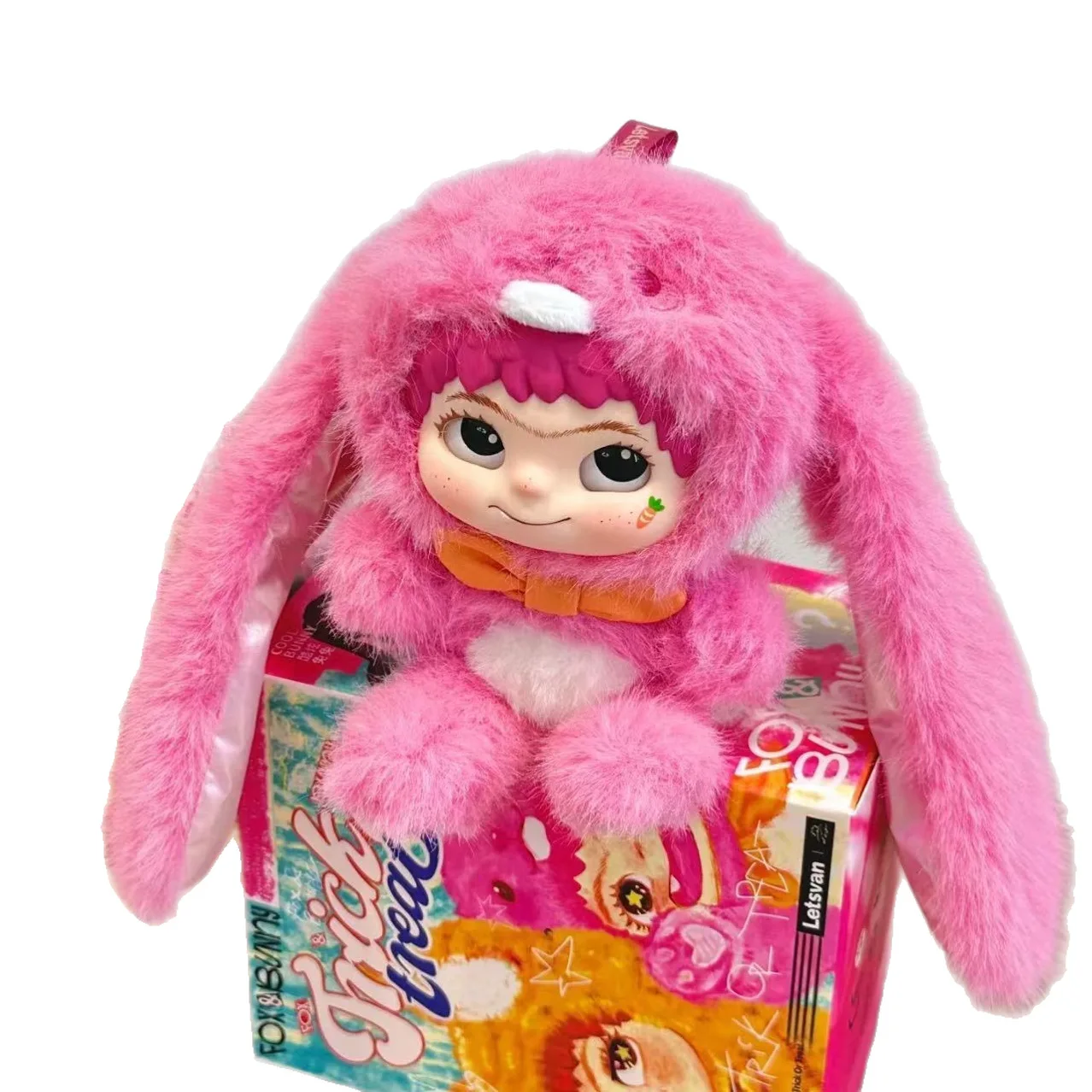 

В наличии, хит продаж, плюшевая новая кукла для вечеринки, второе поколение, кукла-кролик Wakuku, плюшевая кукла Wakuku, модная слепая коробка, подвеска в виде кролика