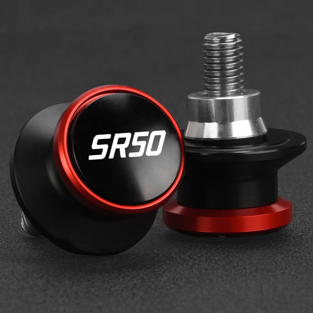 

6MM Motorcycle Swingarm Spools Stand Screws Sliders Accessories FOR APRILIA SR50 SR50MY 14-19 2013 2012 2011 2010 2009 2020 2021