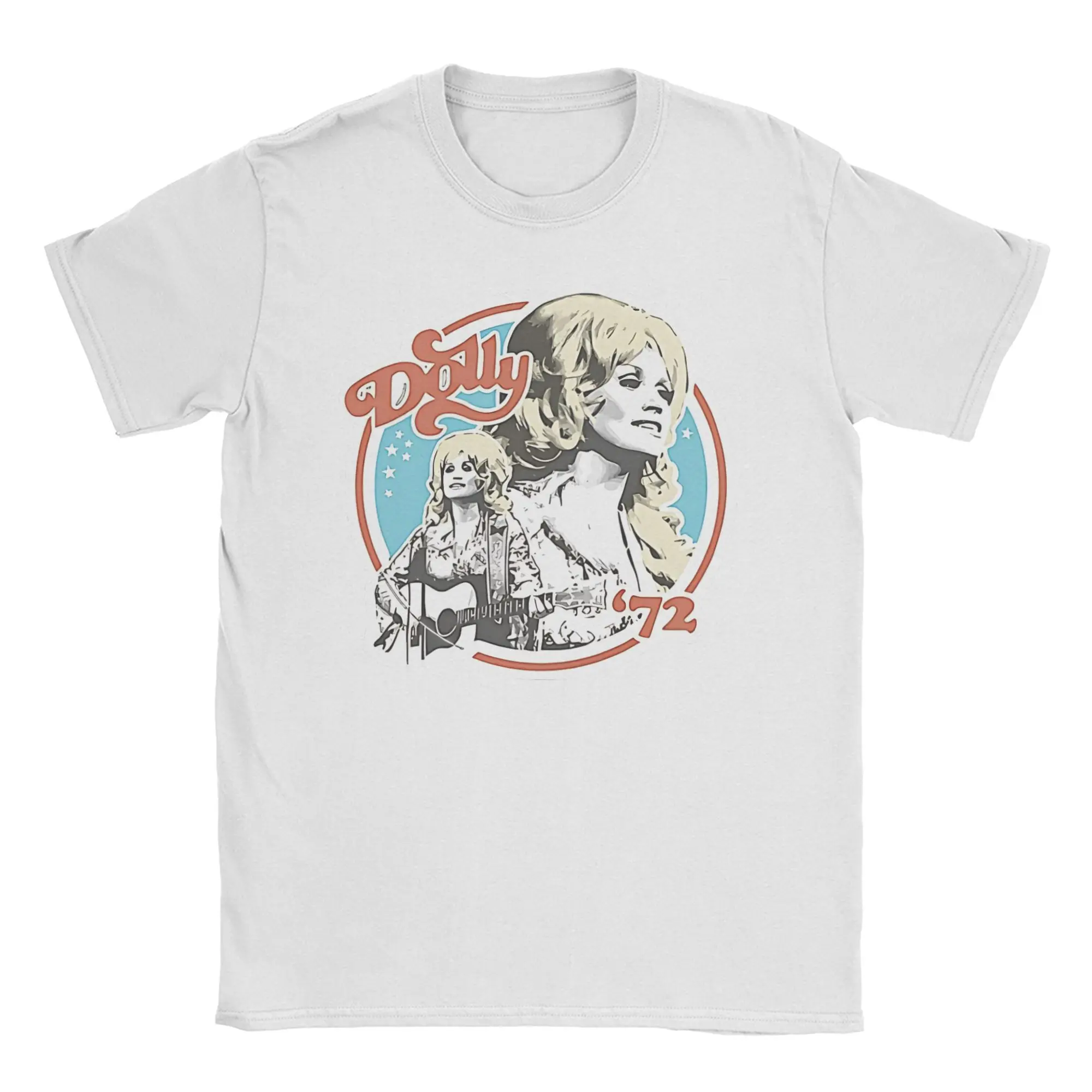Dolly Parton Singer Men Women T Shirt Awesome Tee Shirt Short Sleeve Round Neck T-Shirt 100% Cotton Big Size Tops