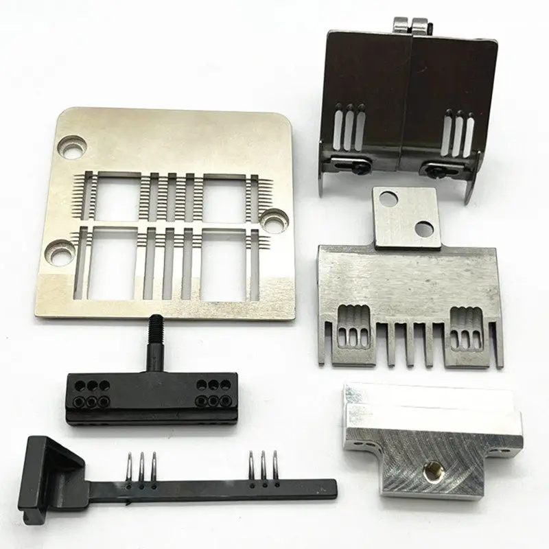Kansai Pants Head Machine 1106 Needle Plate Teeth With Hole Pressing Foot With Nose Needle Protective Needle W300g