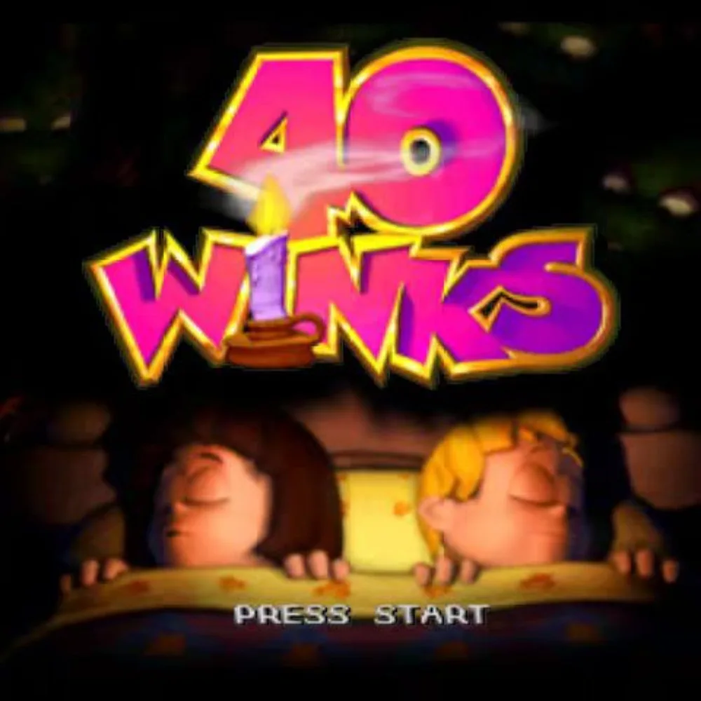N64 Game Card 40 Winks Unreleased Version English Version