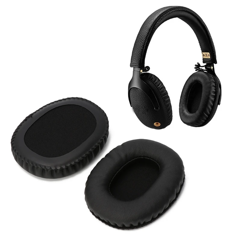 Earpads Ear Pad Set for Marshall Monitor Headset Ear Cushion Headphones Memory Foam Earpads Earcaps for Marshall Monitor K1KF