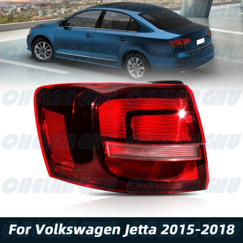 

Car accessories For VW Jetta 2015 2016 2017 2018 US version Left Outer Side Tail Light Rear Lamp With LED indicator 5C6945095G