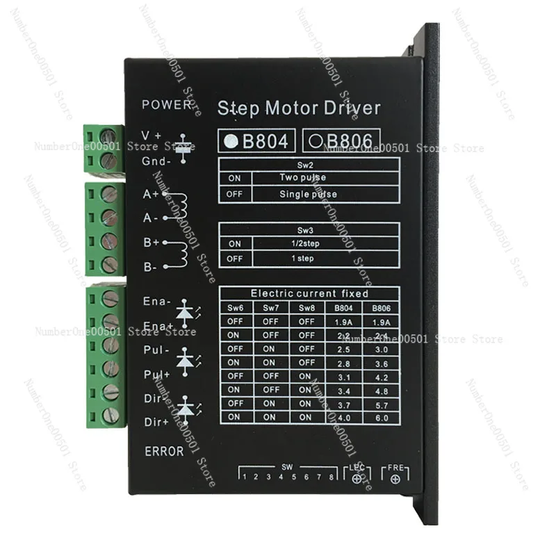 

100% new original 2Phase B804 DC12-60V 4A B806 DC12-60V 6A Match 2Phase 57 or 86 Motor for Engraving