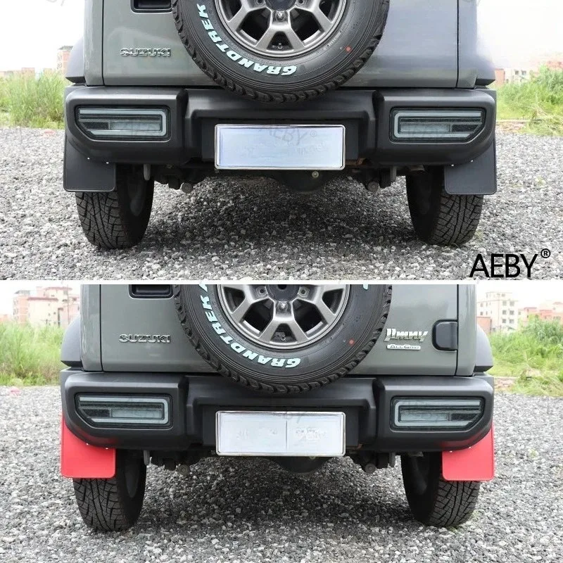 For Suzuki Jimny 2019-2026 Tire fender,mudguard,fender splash guard,Heavy Duty Rubber No Drills,Car external accessories