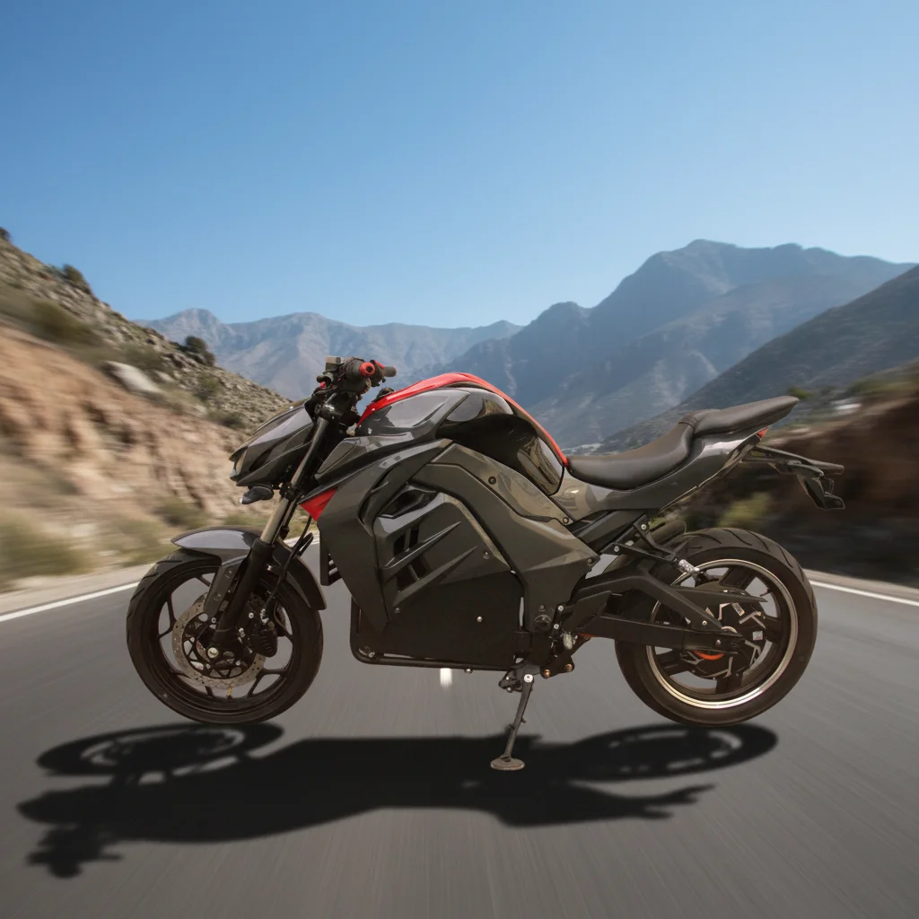 Lvyuan High-Power High-Speed Racing Electric Motorcycle 5000W Lithium Battery Maximum Speed 110 Km/h High-Power Adult Racing