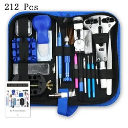 Watch Repair Tool Kit Watch Link Pin Remover Shell Opener Spring Bar Remover Clock Battery Replacement Strap Needle Set Accessor