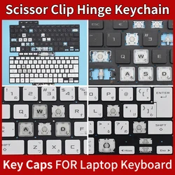 Tapa de tecla de repuesto, Clip de tijera y bisagra para teclado ASUS ROG Flow X13 GV301 GV301Q GV301QC GV301QH GV301QE G