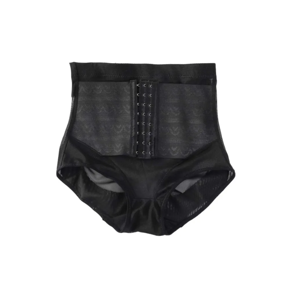 

High Waist Postpartum Body Shaper Shapewear Buckle Slimming Underpants Women Lingerie Belly Contracting Butt Lifting Briefs