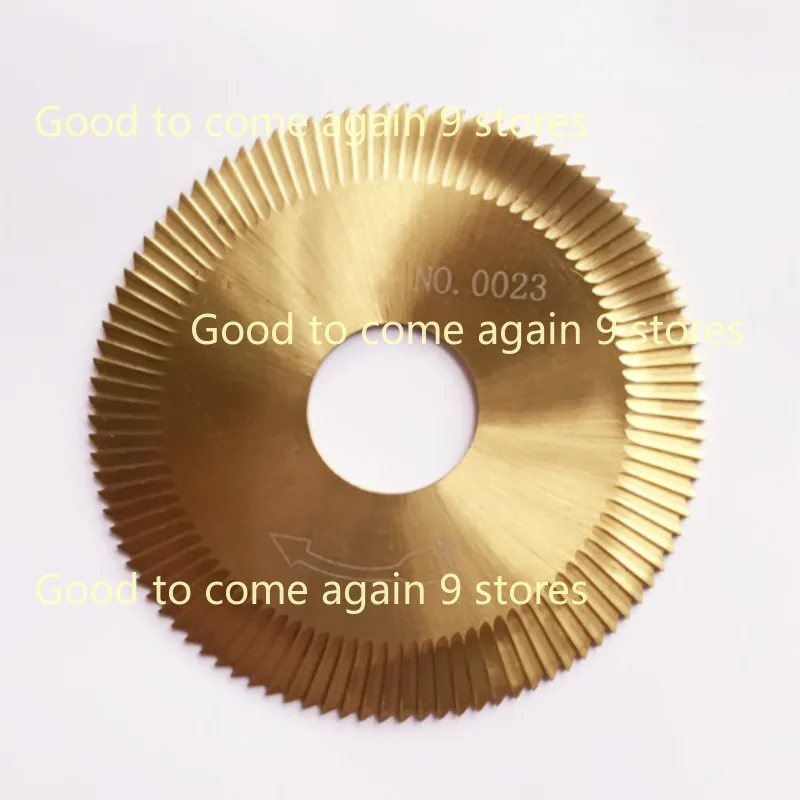 

0023 Side Milling Cutter 80-1.4-22 Key Slotting Cutter 100Z TiN Coating for WENXING 100G 202A Key Cutting Machines (1 Piece)