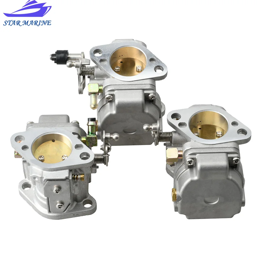 Carburetor Kit 3pcs/set 821854T4 821854T5 821854T6 For Mercury Marine Outboard 40HP 2T