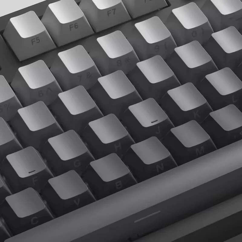 

Клавишные колпачки Polar Day с градиентной боковой гравировкой и подсветкой, 133 маленьких клавиш, полный комплект, PBT, двухцветное литье под давлением.