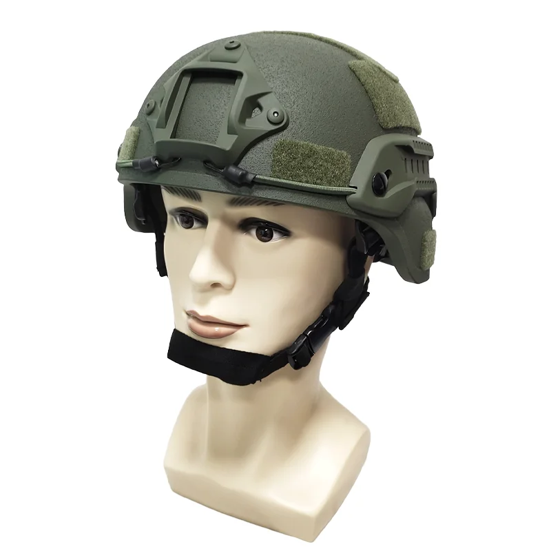casco-tattico-modello-mich-a-taglio-basso-fodera-con-sistema-di-sospensione-wendy-guida-laterale-adatto-per-manovre-sul-campo-addestramento-tattico-esercitazioni-operative
