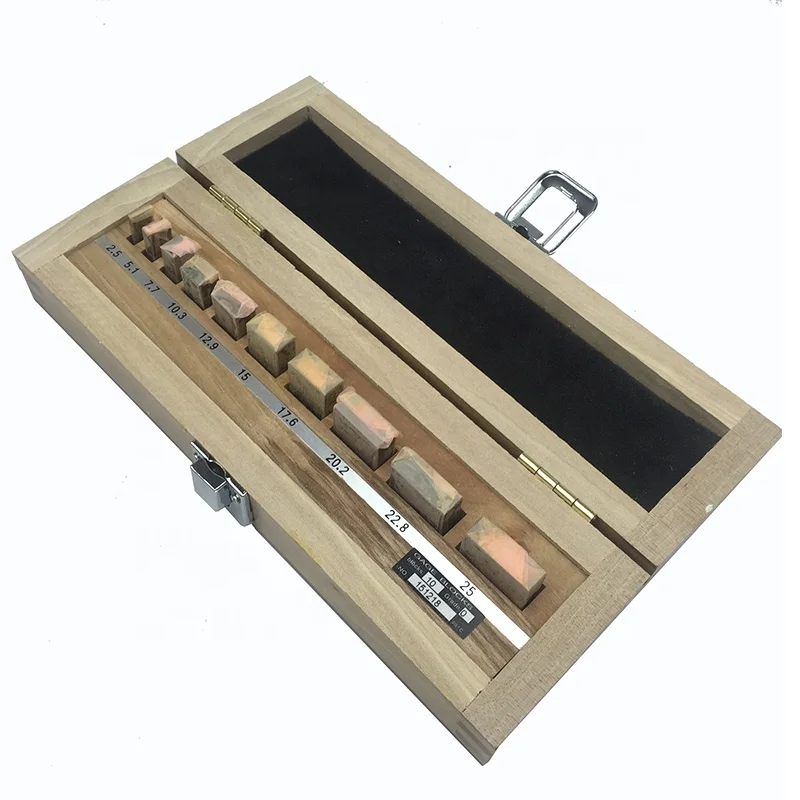 Factory Direct 2026 2.1-25mm 0 Grade 10Pcs/Set Of High Precision Measuring Block Set Standard Metric Gauge Measuring Caliper Too