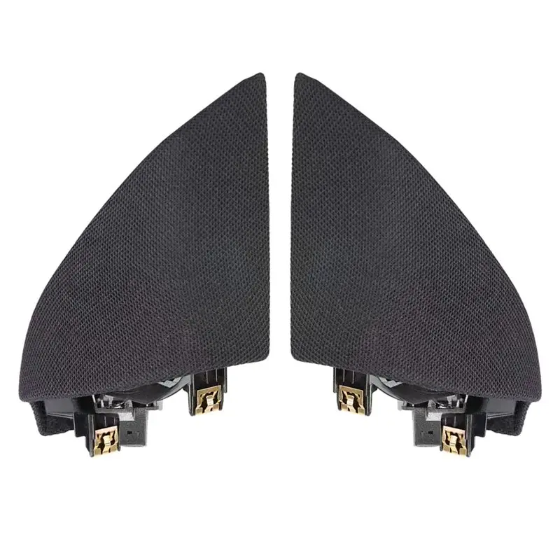 Front Door Triangular Enclosure Speaker Assembly For Tesla Model 3 2017-2023 A-Pillar Cover Horn 1095657-00-F Tweeter