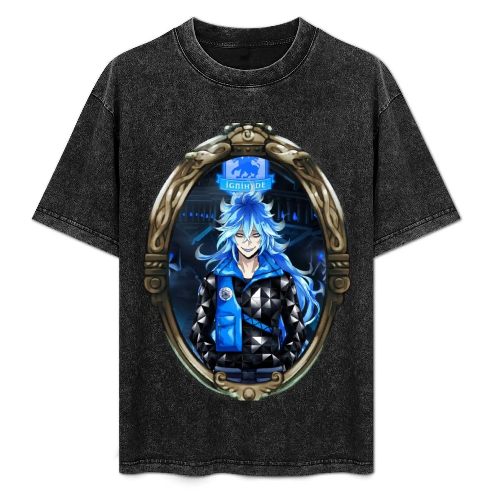 

Idia Shroud (Twisted Wonderland) T-Shirt blacks cute tops customs oversized t shirts for men