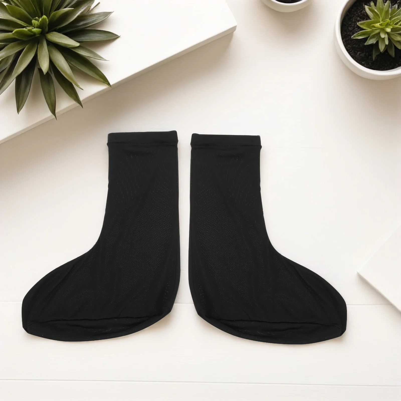 1 زوج مكافحة الرمال أغطية الحذاء مقاوم للماء يندبروف المشي لمسافات طويلة الجراميق تنفس خفيفة الوزن الرمال برهان الجوارب للكرة الطائرة الشاطئية #3