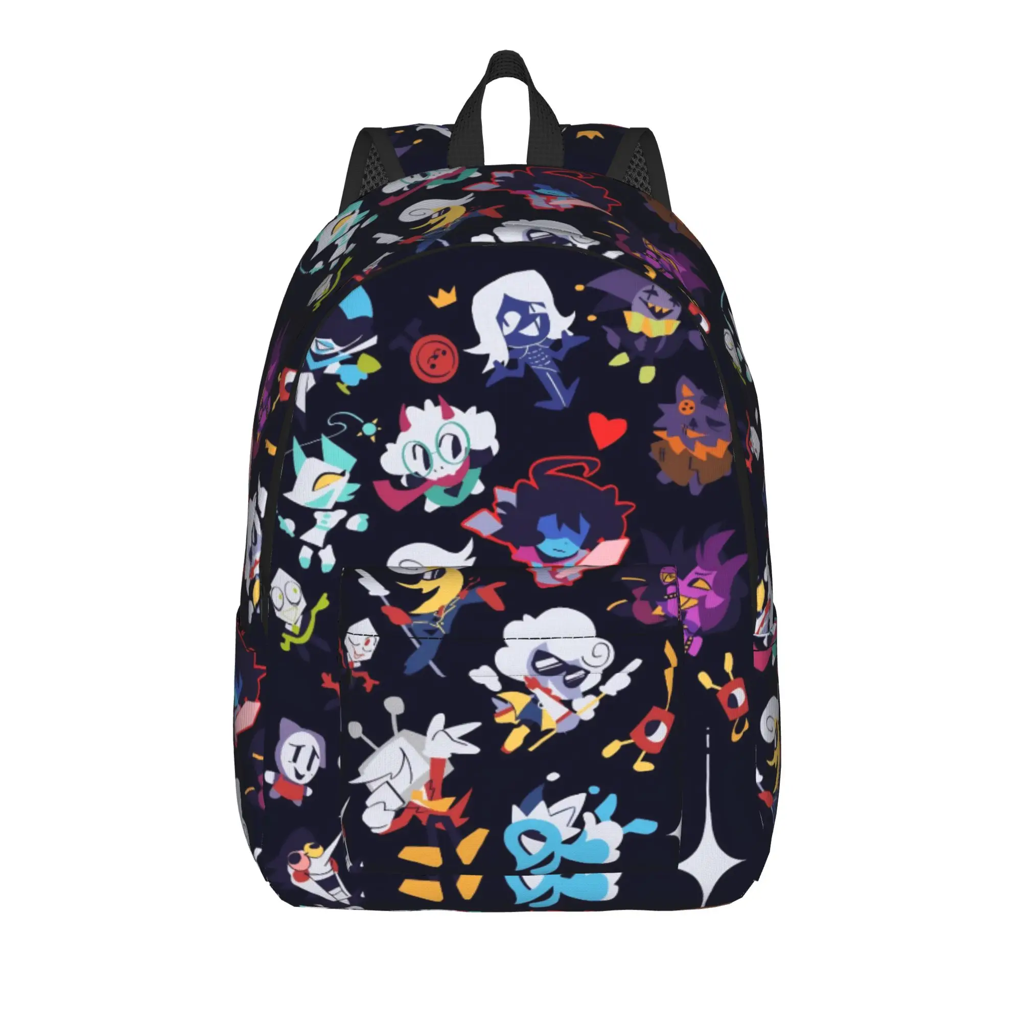 Role-Playing Deltarunes Backpack for Men Women Teenage Student Work Daypack Video Game College Canvas Bags Gift