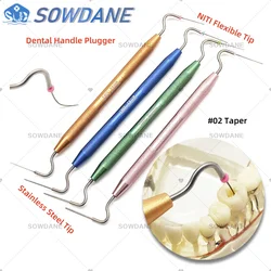 Dental Hand Plugger NITI Tip Flexible Dentist Endodontic Instruments Fill Obturation Endo Materials Spatula Tool