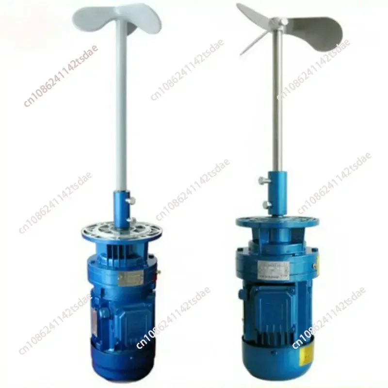 Sewage liquid dosing mixer vertical reducer industrial chemical detergent dosing barrel agitator motor pump