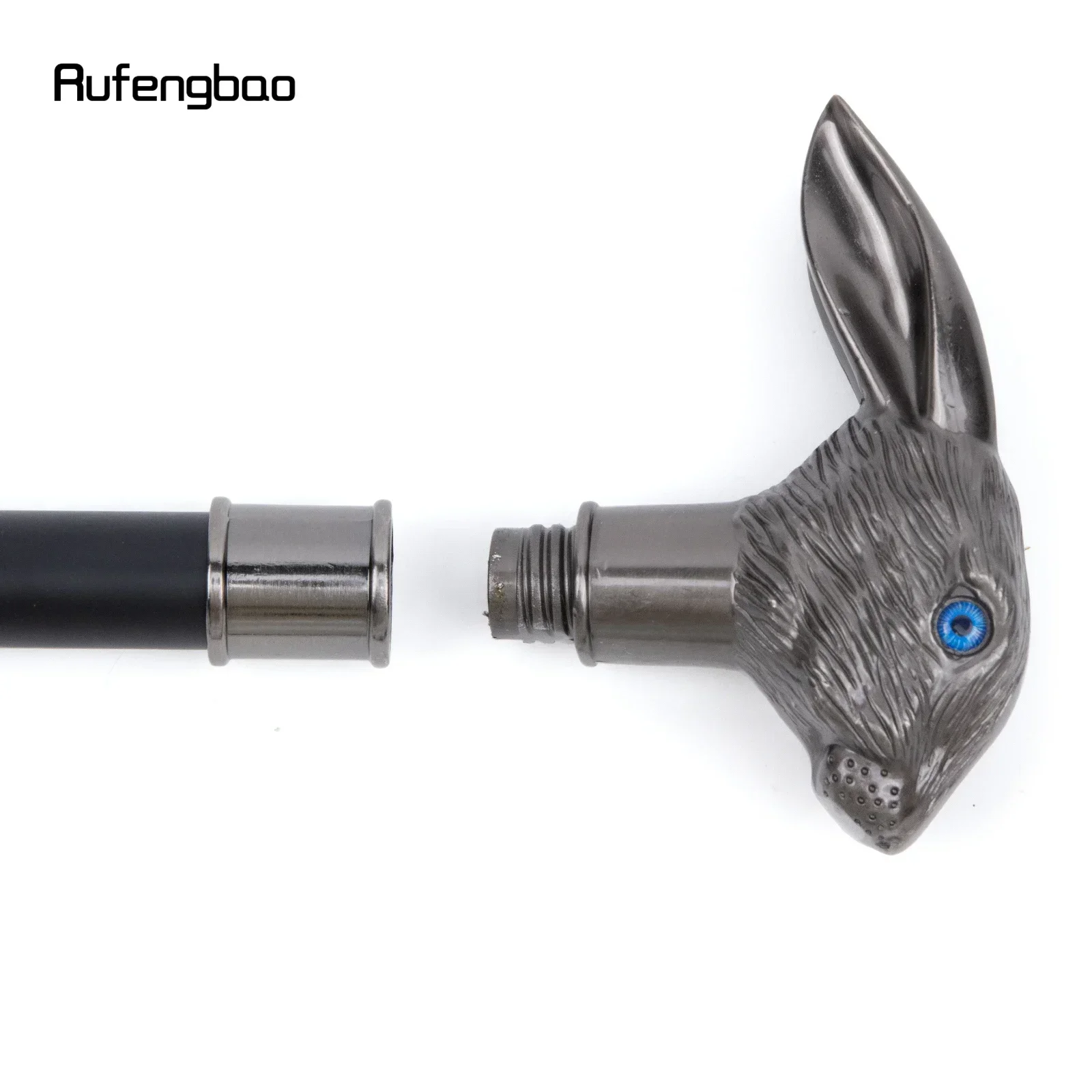 أرنب فضي طويل الأذن شهم عصا المشي موضة عصا المشي شهم أداء المرحلة قصب 93 سنتيمتر